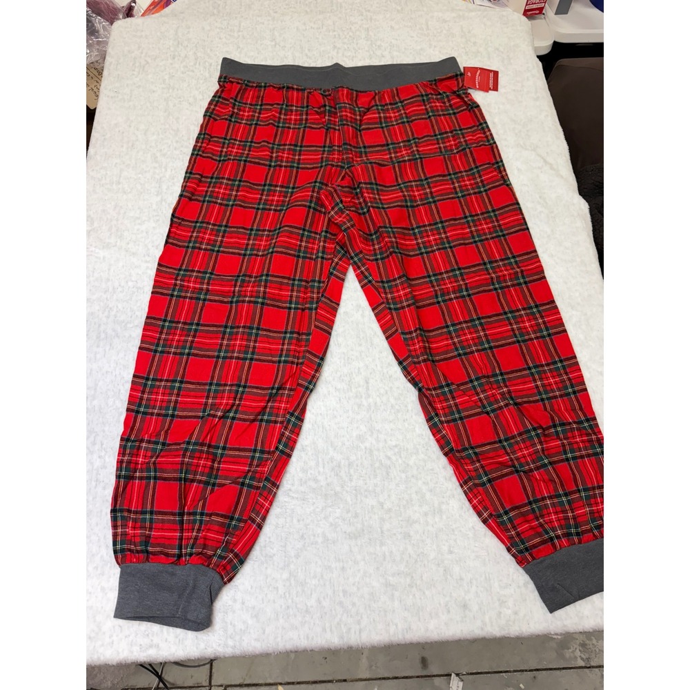 Wondershop Target Red Plaid Holiday Pajama Pants XL NWT Jogger Sleepwear Womens
